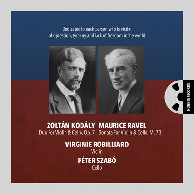 The cover of Sonata for Violin and Cello by Maurice Ravel