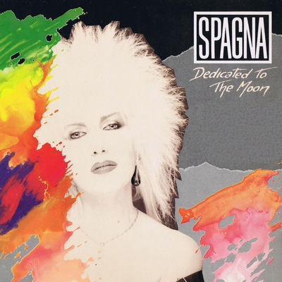 The cover of Dedicated to the Moon by Spagna