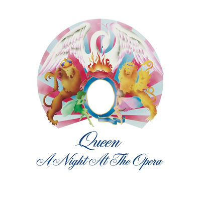 The cover of A Night at the Opera by Queen
