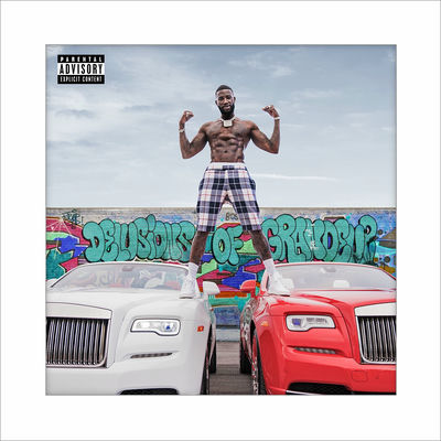 The cover of Delusions of Grandeur by Gucci Mane