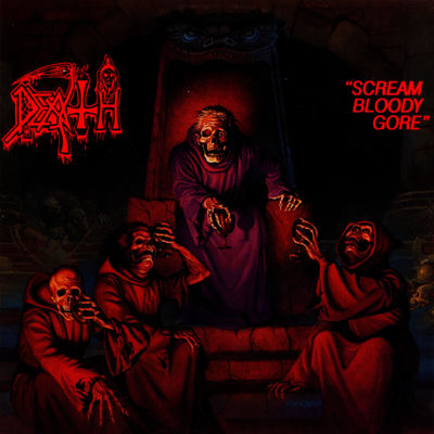 The cover of Scream Bloody Gore by Death