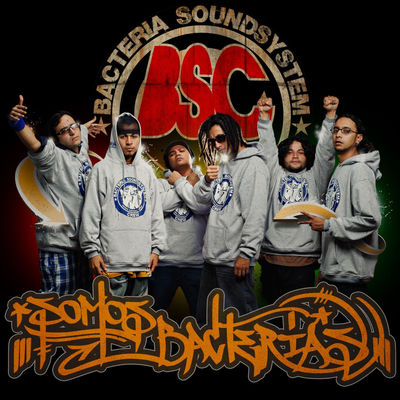 The cover of Somos bacterias by Bacteria Soundsystem Crew