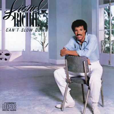 The cover of Can't Slow Down by Lionel Richie