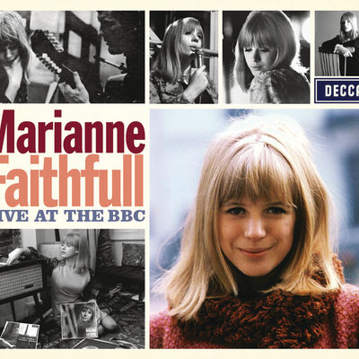 The cover of Live at the BBC by Marianne Faithfull