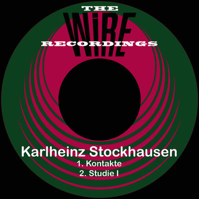 The cover of Kontakte by Karlheinz Stockhausen