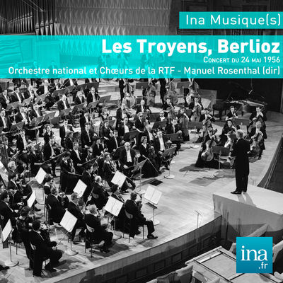 The cover of Les troyens by Hector Berlioz