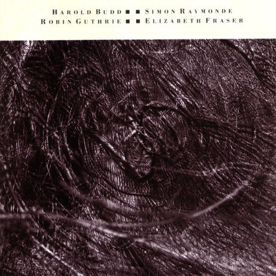 The cover of The Moon and the Melodies by Harold Budd, Elizabeth Fraser, Robin Guthrie & Simon Raymonde