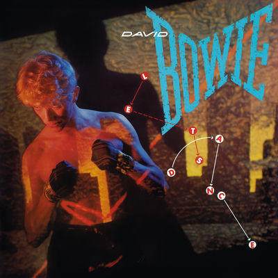 The cover of Let's Dance by David Bowie