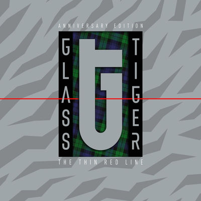The cover of The Thin Red Line by Glass Tiger