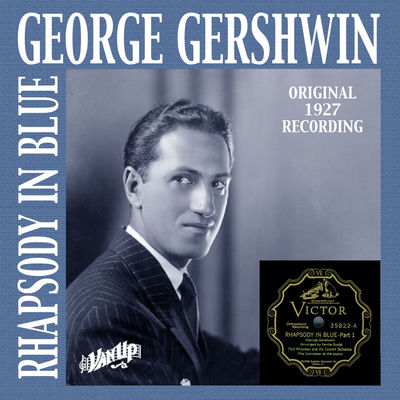 The cover of Rhapsody in Blue by George Gershwin