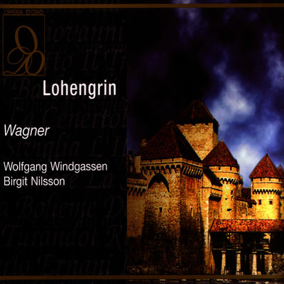 The cover of Lohengrin by Richard Wagner