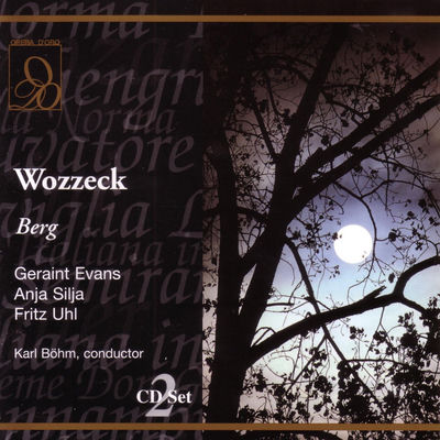 The cover of Wozzeck by Alban Berg