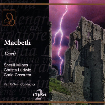 The cover of Macbeth by Giuseppe Verdi