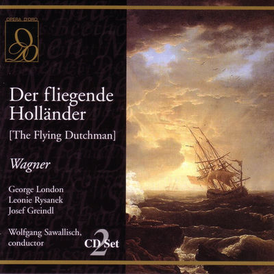The cover of Der fliegende Holländer by Richard Wagner