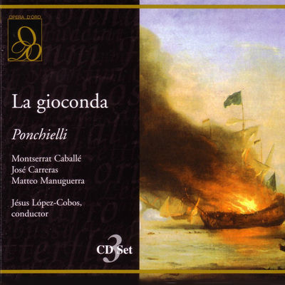 The cover of La Gioconda by Amilcare Ponchielli