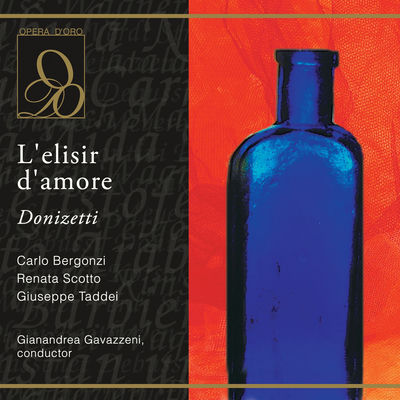 The cover of L’elisir d’amore by Gaetano Donizetti