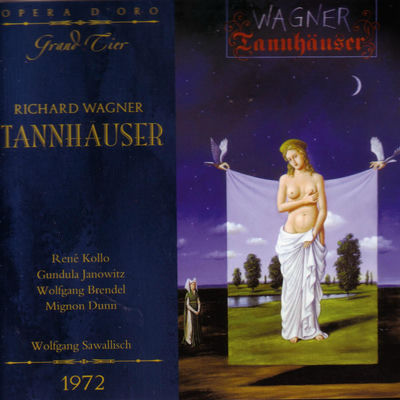 The cover of Tannhäuser by Richard Wagner
