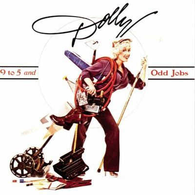 The cover of 9 to 5 and Odd Jobs by Dolly Parton