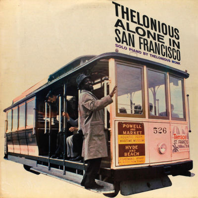 The cover of Alone in San Francisco by Thelonious Monk