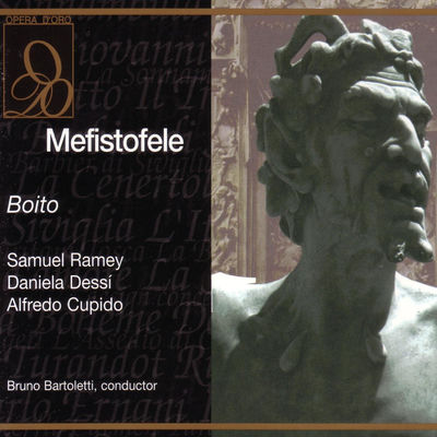 The cover of Mefistofele by Arrigo Boito