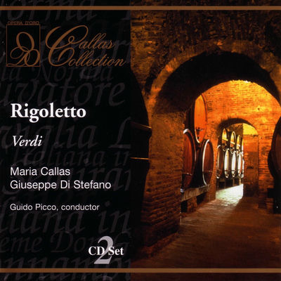 The cover of Rigoletto by Giuseppe Verdi