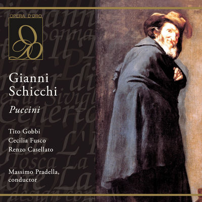 The cover of Gianni Schicchi by Giacomo Puccini
