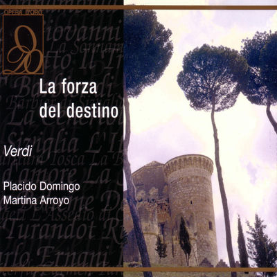 The cover of La forza del destino by Giuseppe Verdi