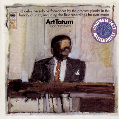 The cover of Piano Starts Here by Art Tatum