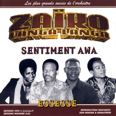 The cover of Sentiment Awa, Essesse by Zaïko Langa Langa