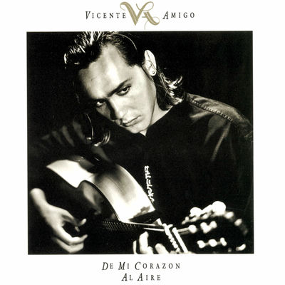 The cover of De mi corazón al aire by Vicente Amigo