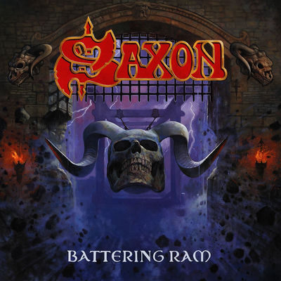 The cover of Battering Ram by Saxon