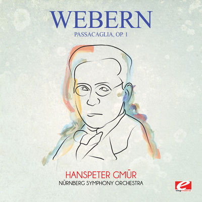 The cover of Passacaglia by Anton Webern
