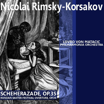 The cover of Russian Easter Festival Overture by Nicolai Rimsky-Korsakov