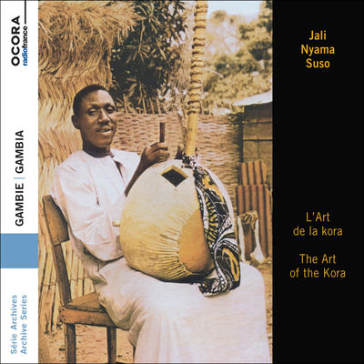 The cover of Gambie, l'art de la kora by Jali Nyama Suso