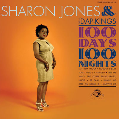 The cover of 100 Days, 100 Nights by Sharon Jones & The Dap-Kings