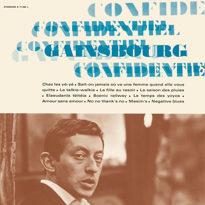 The cover of Gainsbourg Confidentiel by Serge Gainsbourg