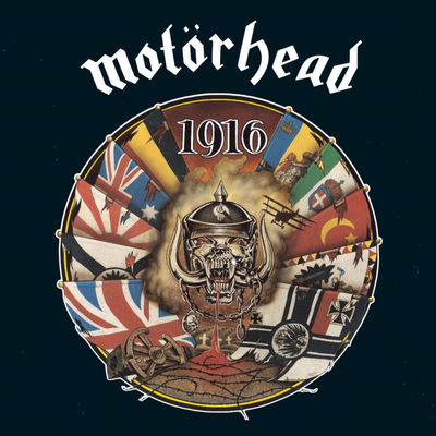 The cover of 1916 by Motörhead