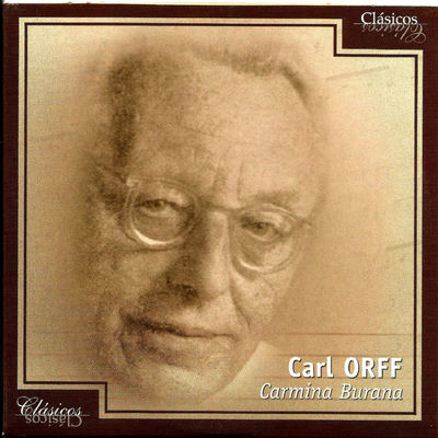 The cover of Carmina burana by Carl Orff