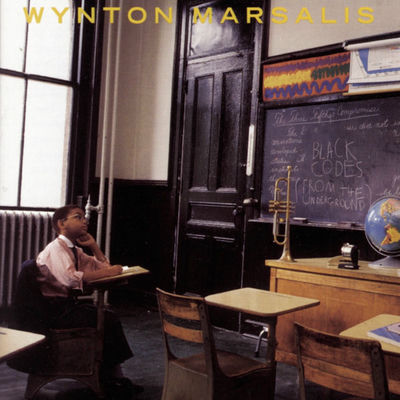 The cover of Black Codes (From the Underground) by Wynton Marsalis