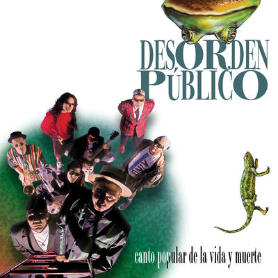 The cover of Canto popular de la vida y la muerte by Desorden Público