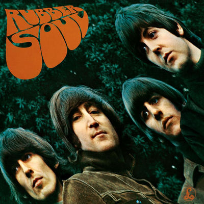 The cover of Rubber Soul by The Beatles
