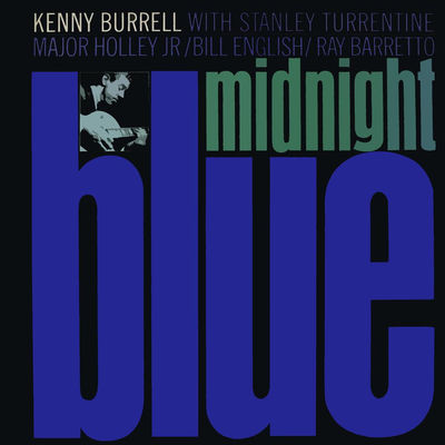 The cover of Midnight Blue by Kenny Burrell