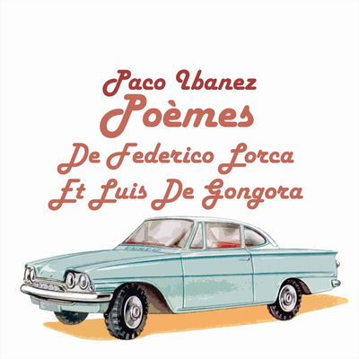 The cover of Poèmes de Federico García Lorca et Luis de Góngora by Paco Ibáñez