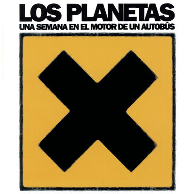 The cover of Una semana en el motor de un autobús by Los Planetas