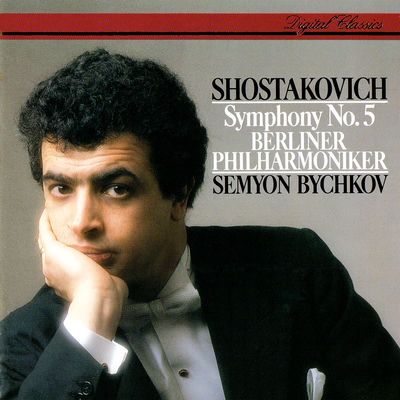 The cover of Symphony no. 5 by Dmitri Shostakovich