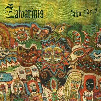 The cover of Žalio vario by Žalvarinis