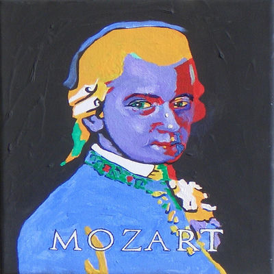 The cover of Symphony no. 40 by Wolfgang Amadeus Mozart