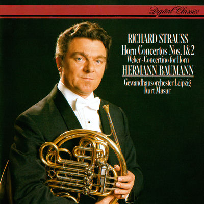 The cover of Horn Concerto no. 2 by Richard Strauss