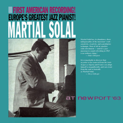The cover of At Newport '63 by Martial Solal