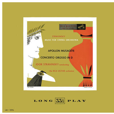 The cover of Apollo by Igor Stravinsky